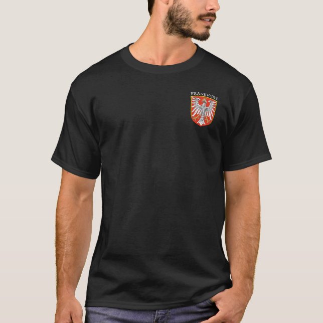 T-shirt Armoiries de Francfort - ALLEMAGNE (Devant)