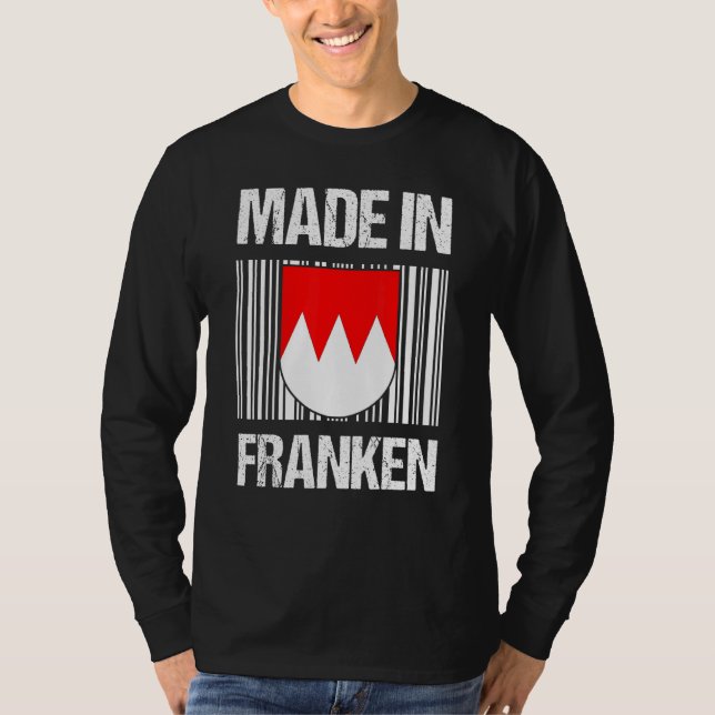 T-shirt Armoiries De Franconia Fränksch (Devant)