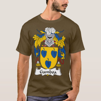 T-shirt Armoiries de Gamboa Famille Crest
