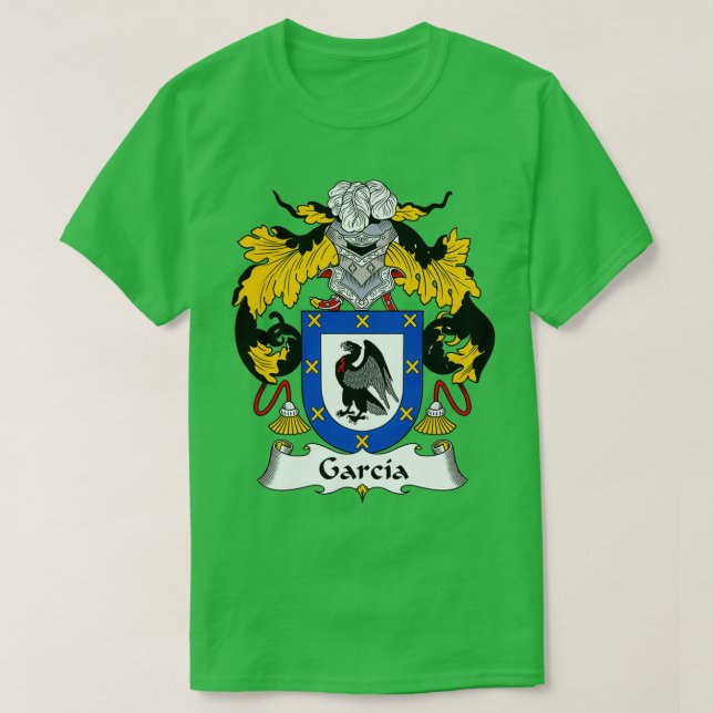 T-shirt Armoiries de GarciaArmoiries de la famille (Design devant)