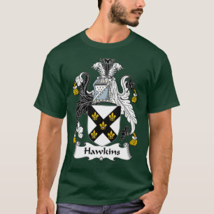 T-shirt Armoiries de Hawkins Armoiries de la famille Crest