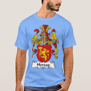 T-shirt Armoiries de Herzog Famille Crest