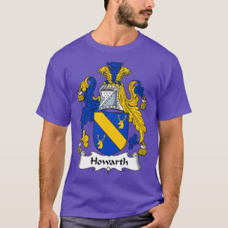 T-shirt Armoiries de Howarth Armoiries de la famille Crest