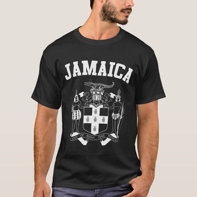 T-shirt Armoiries de Jamaïque (Devant)