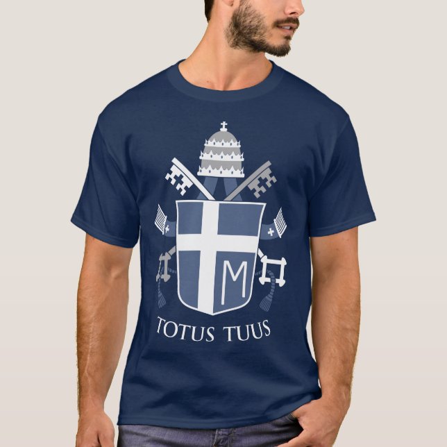 T-shirt Armoiries de Jean-Paul II (Devant)