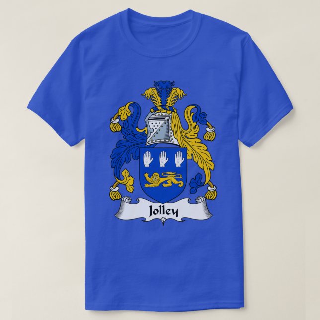 T-shirt Armoiries de Jolley Famille Crest 1 (Design devant)