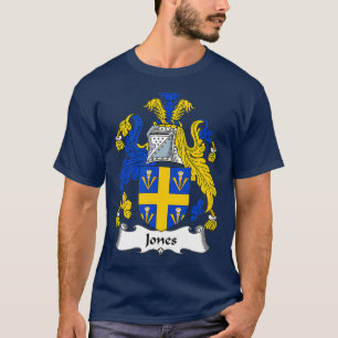 T-shirt Armoiries de Jones Coat Family Crest