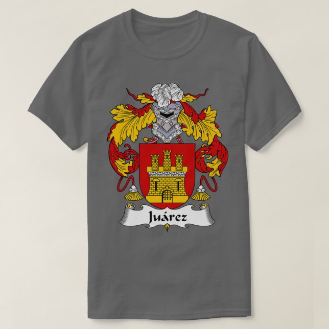 T-shirt Armoiries de JuarezArmoiries de la famille (Design devant)