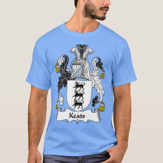 T-shirt Armoiries de Keats Famille Crest