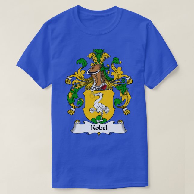 T-shirt Armoiries de Kobel Armoiries de la famille (Design devant)