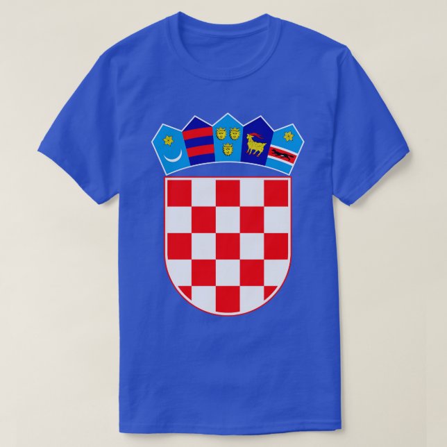 T-shirt Armoiries de la Croatie (Design devant)
