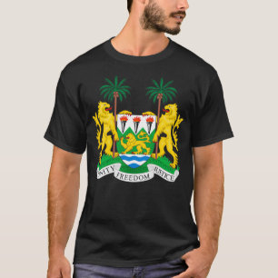 T-shirt Armoiries de la Sierra Leone
