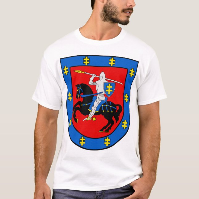 T-shirt Armoiries de l'Acomte de Vilnius (Devant)