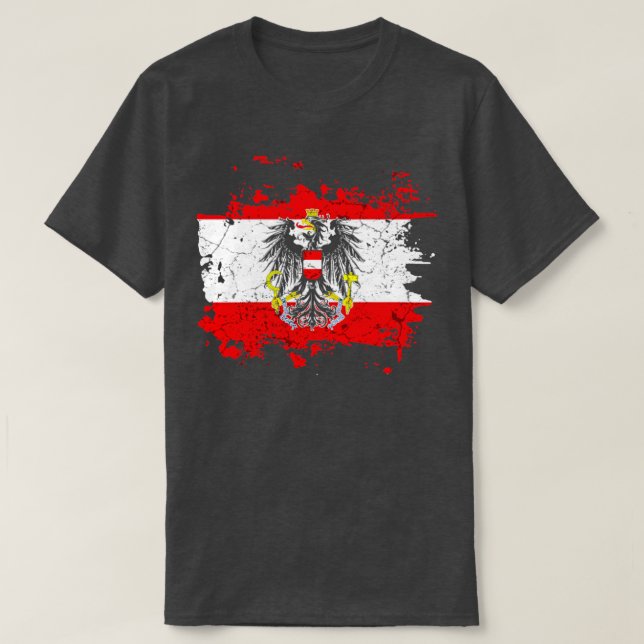 T-shirt Armoiries De L'Autriche (Design devant)