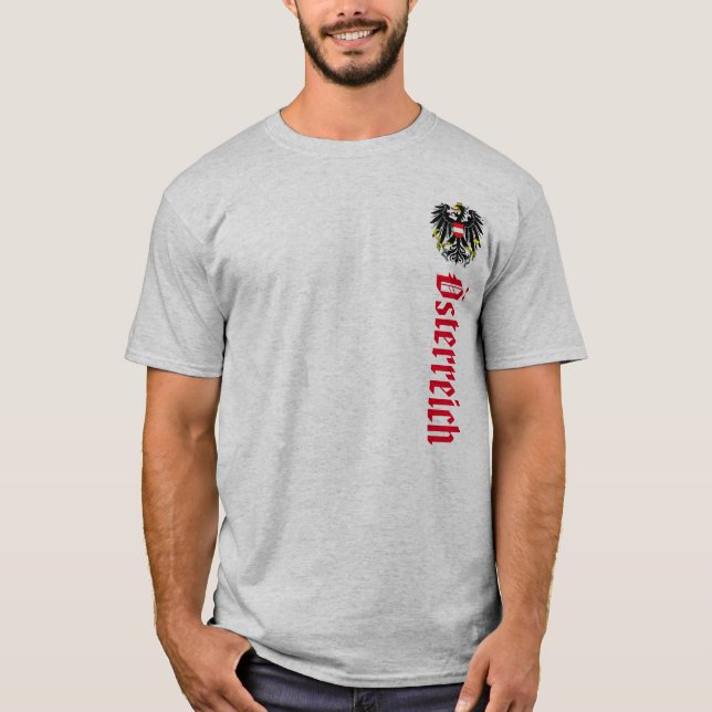 T-shirt Armoiries de l'Autriche (Devant)