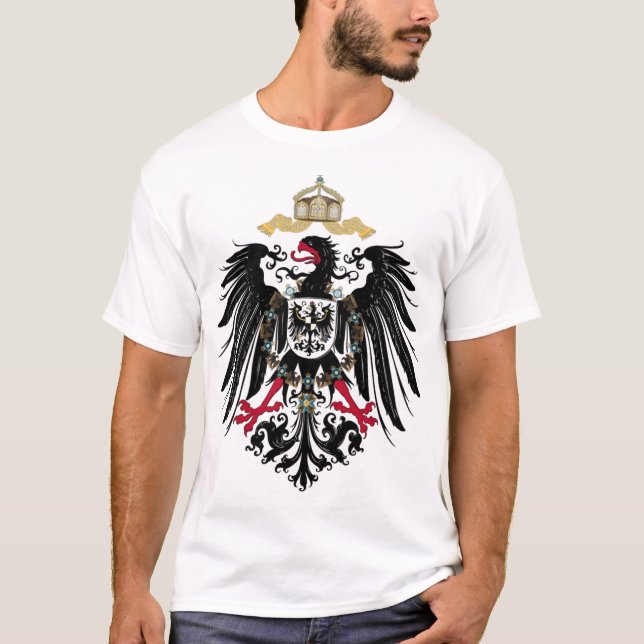 T-shirt Armoiries de l'Empire allemand (1889-1918) (Devant)