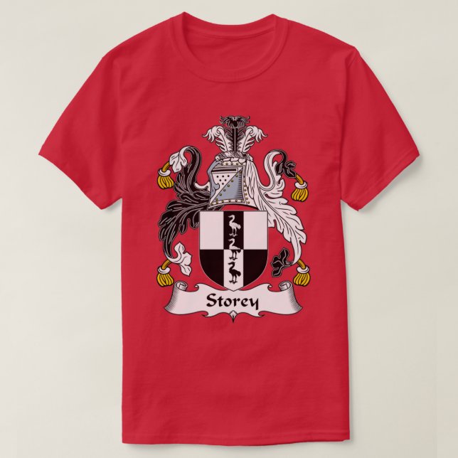 T-shirt Armoiries de l'histoire Famille Crest (Design devant)