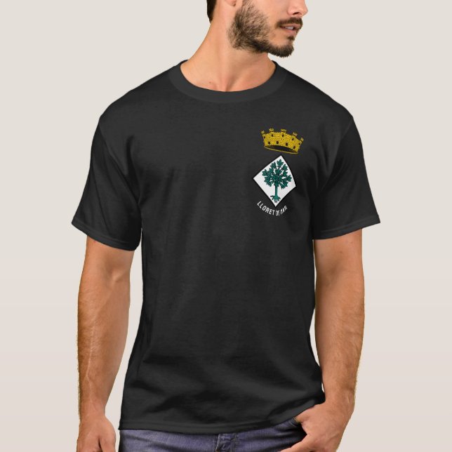 T-shirt Armoiries de Lloret de Mar (Devant)