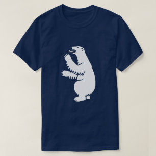 T-shirt Armoiries de l'ours polaire du Groenland 