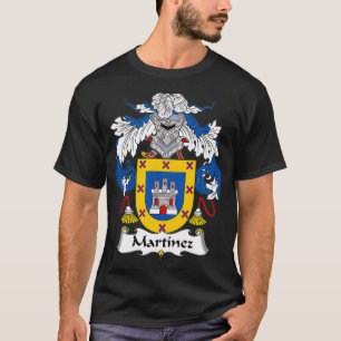 T-shirt Armoiries de Martinez Famille Crest