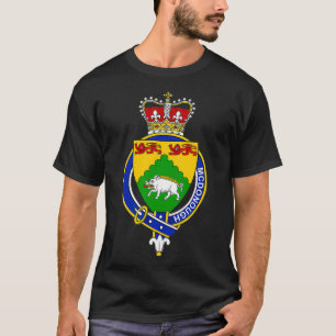 T-shirt Armoiries de McDonough Famille Crest