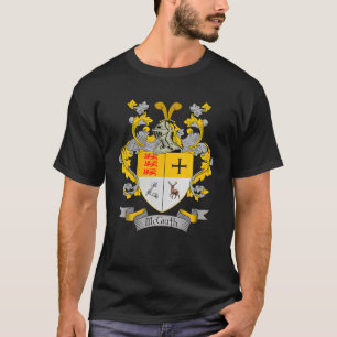 T-shirt Armoiries De Mcgrath   Mcgrath Surnom Famille Cres