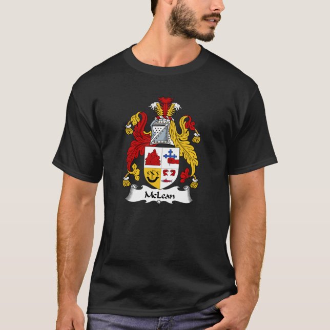 T-shirt Armoiries de McLean McLean Family Crest (Devant)