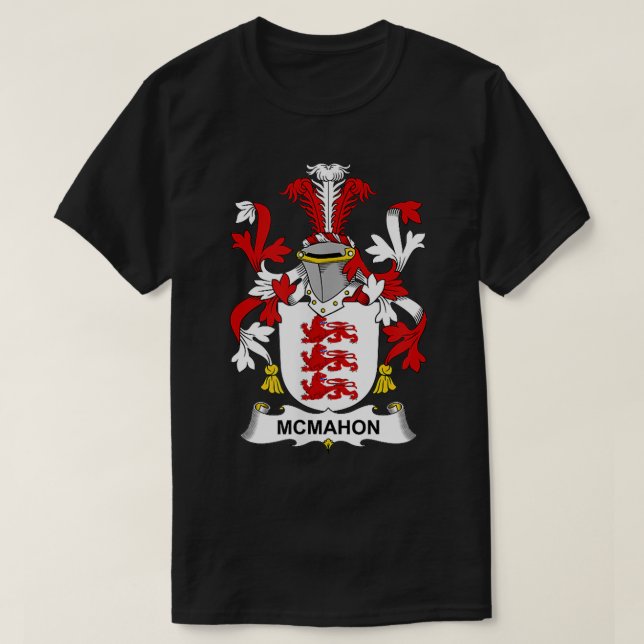 T-shirt Armoiries de McMahon Crest de famille  (Design devant)
