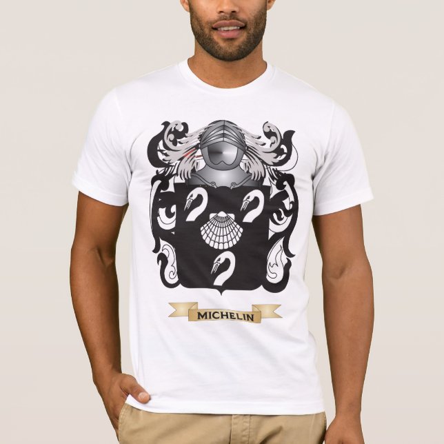 T-shirt Armoiries de Michelin (Armoiries de la famille) (Devant)