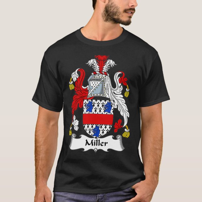 T-shirt Armoiries de Miller Family Crest (Devant)