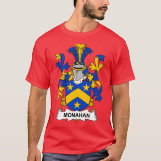 T-shirt Armoiries de Monahan Armoiries de la famille Crest