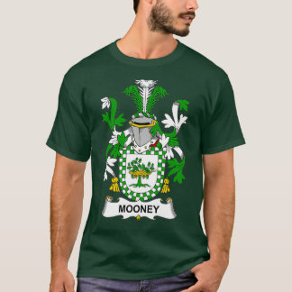 T-shirt Armoiries de Mooney Armoiries de la famille Crest