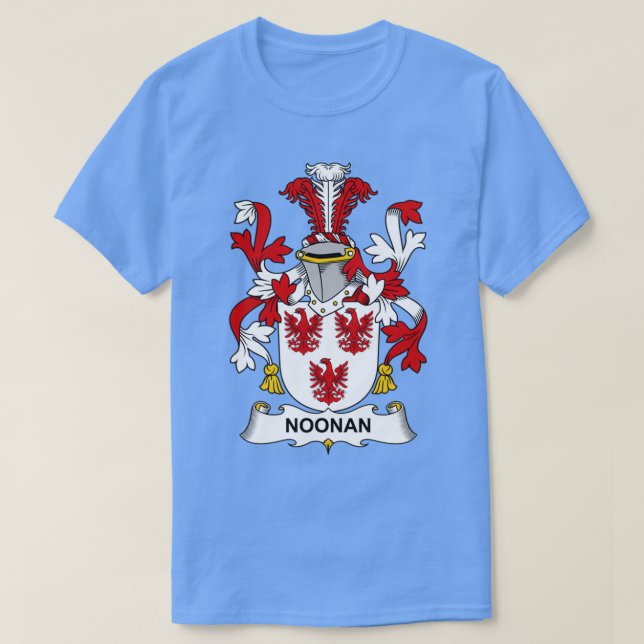 T-shirt Armoiries de Noonan Famille Crest (Design devant)