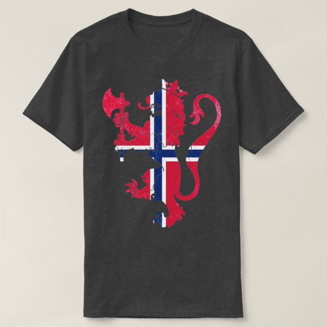 T-shirt Armoiries De Norvège (Design devant)