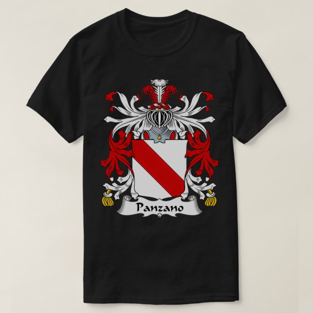 T-shirt Armoiries de Panzano Armoiries de la famille (Design devant)
