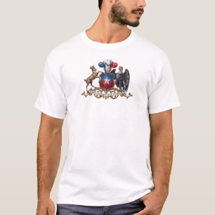 T-shirt armoiries de pays drapeau symbole emblème du Chili