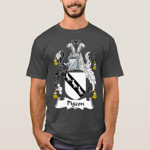 T-shirt Armoiries de Pigeon - Chemise de crête de famille