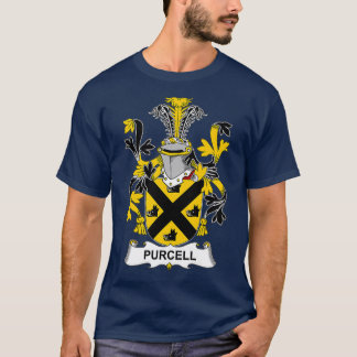 T-shirt Armoiries de Purcell Armoiries de famille Crest