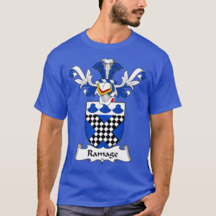 T-shirt Armoiries de Ramage Armoiries de la famille Crest