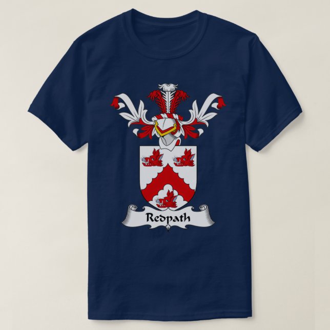 T-shirt Armoiries de Redpath Family Crest (Design devant)