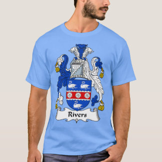 T-shirt Armoiries de Rivers Family Crest 1