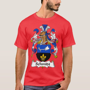 T-shirt Armoiries de Schmidt Family Crest