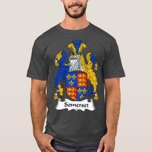 T-shirt Armoiries de Somerset Armoiries de la famille Cres