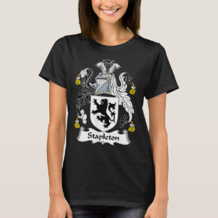 T-shirt Armoiries de Stapleton Armoiries de la famille Cre