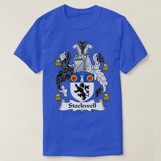 T-shirt Armoiries de Stockwell Crest Family Crest (Design devant)