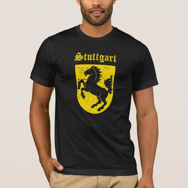 T-shirt Armoiries de Stuttgart (Devant)