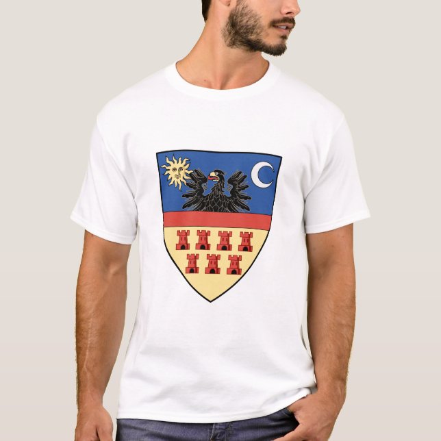 T-shirt Armoiries de Transylvanie (Devant)