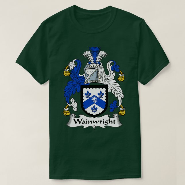 T-shirt Armoiries de Wainwright Famille Crest (Design devant)