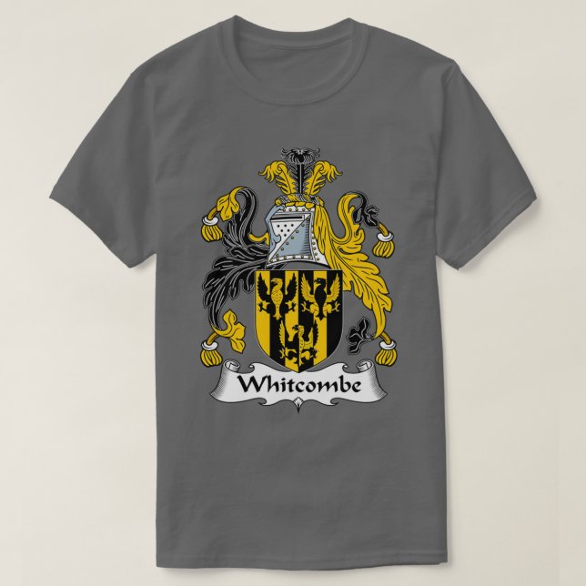 T-shirt Armoiries de Whitcombe Famille Crest (Design devant)