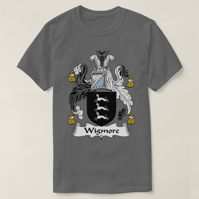 T-shirt Armoiries de Wigmore Famille Crest (Design devant)
